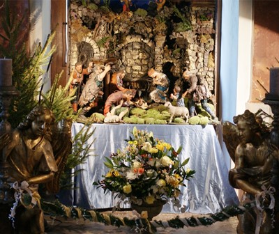 Baroque Capuchin Christmas Cribs no longer open for public